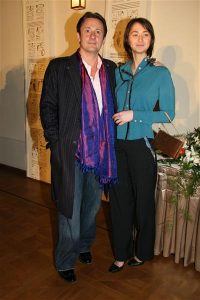 Олег Меньшиков с супругой