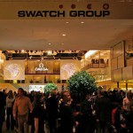 Хороший знак - стенд SWATCH Group на своем месте, в центре гдавного холла выставки