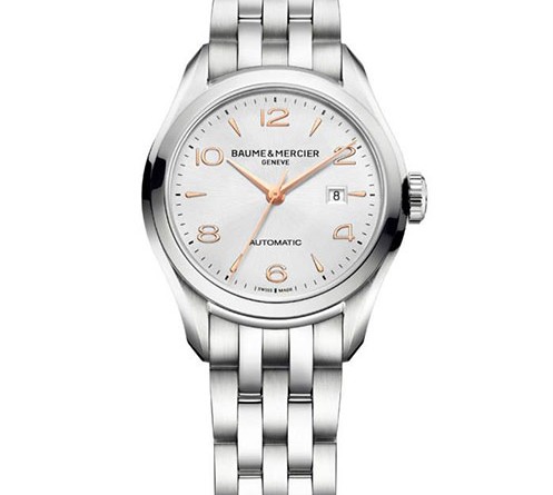 Baume & Mercier CLIFTON - M0A10150 Автоподзавод, 30 мм,сталь, серебристый циферблат CLIFTON - M0A10175 Кварц, 30 мм