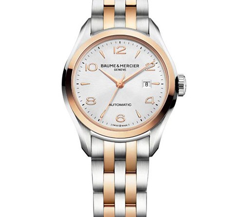 Baume & Mercier CLIFTON - M0A10152 Автоподзавод, 30 мм, «биколор», серебристый циферблат