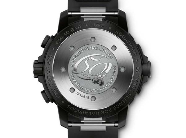 IWC AQUATIMER CHRONOGRAPH EDITION 50 YEARS SCIENCE FOR GALAPAGOS (back) Арт. IW379504