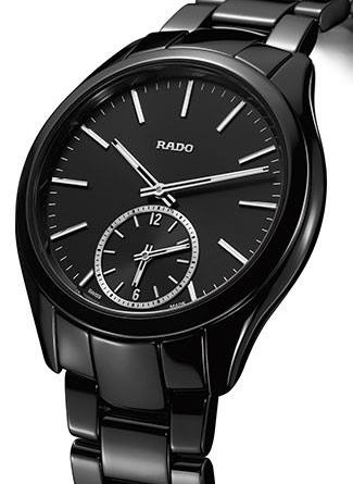 RADO HYPERCHROME TOUCH DUAL TIMER Керамика, сенсорная технология, индикация времени второго часового пояса на вынесенном указателе в положении 6 часов