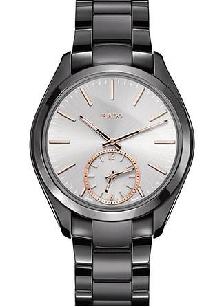 RADO HYPERCHROME TOUCH DUAL TIMER Керамика, сенсорная технология, индикация времени второго часового пояса на вынесенном указателе в положении 6 часов