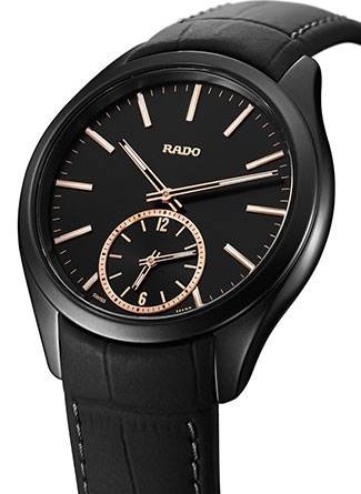 RADO HYPERCHROME TOUCH DUAL TIMER Керамика, сенсорная технология, индикация времени второго часового пояса на вынесенном указателе в положении 6 часов