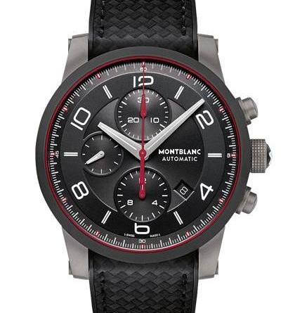 Montblanc TimeWalker Urban Speed Chronograph. Главная особенность: функциональный электронный ремень e-Strap с подключением к Android и IOS смартфонам через Bluetooth Low Energy