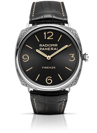 RADIOMIR FIRENZE 3 DAYS ACCIAIO - 47MM. PAM00604. Ручной завод, запас хода - 3 дня, сталь, водонепроницаемость - 100 м, лимитированная серия 99 шт.