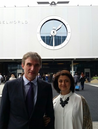 Eurotime на Baselworld’2015: Владимир Борисов и Светлана Рузаева