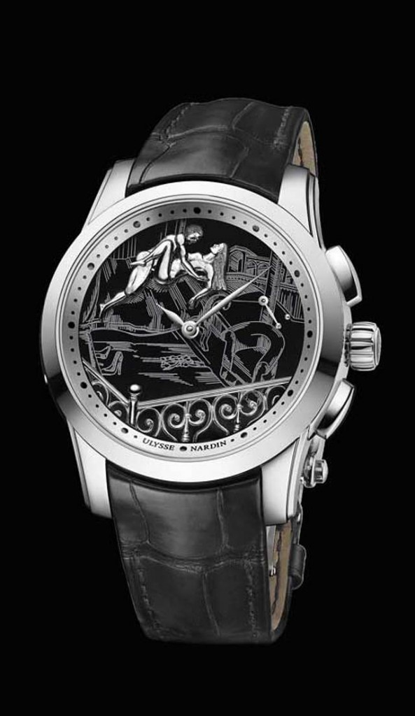 Ulysse Nardin Hourstriker Erotica Jarretiere 6119 130 6116