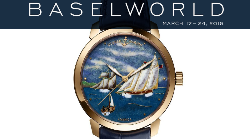 BASELWORLD 2016 Ulysse Nardin Classico Schooner America