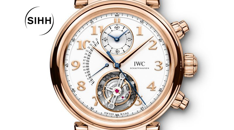 Iwc da vinci 2025 tourbillon rétrograde chronograph