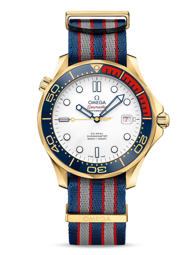 OMEGA Seamaster Diver 300M Commander's Watch в честь сэра Джеймса Бонда