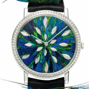 Piaget Altiplano Art & Excellence feather marquetry